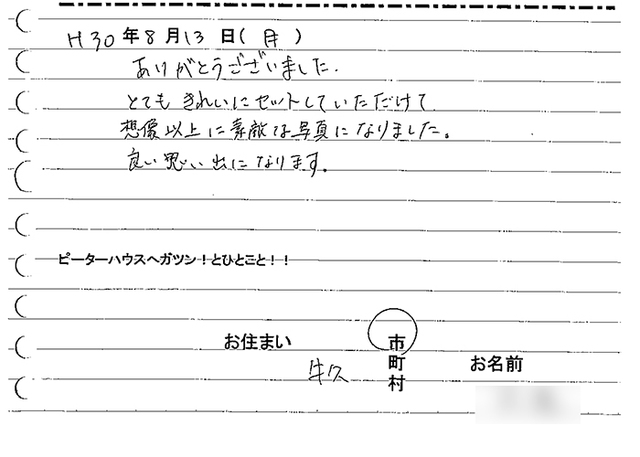 牛久市　成人振袖撮影のお客様